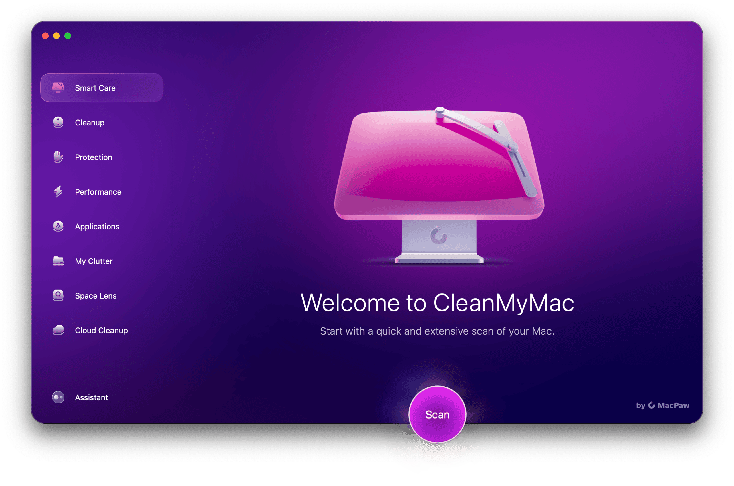 Welcome to CleanMyMac