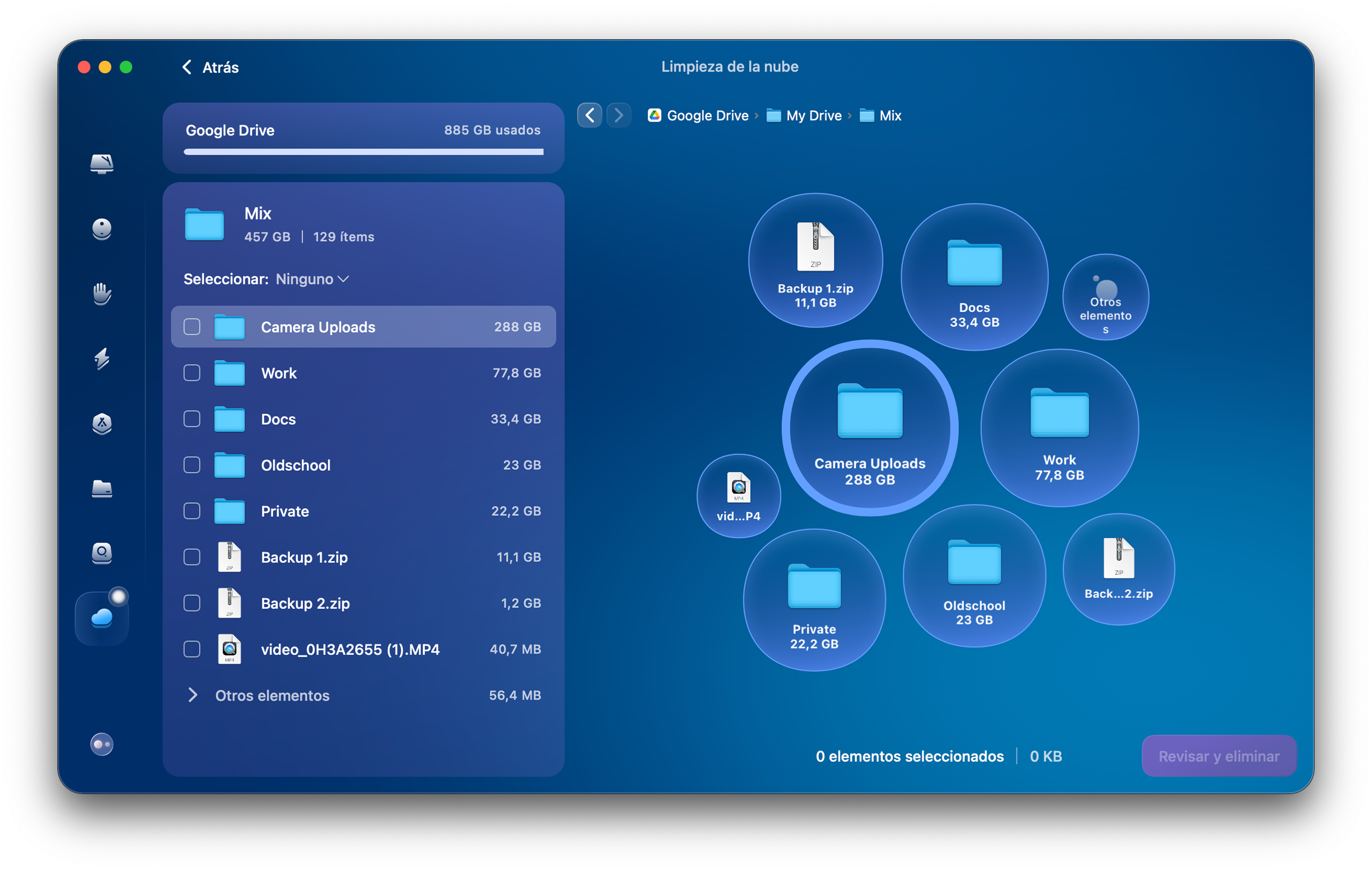 CMM - el m&oacute;dulo Limpiar