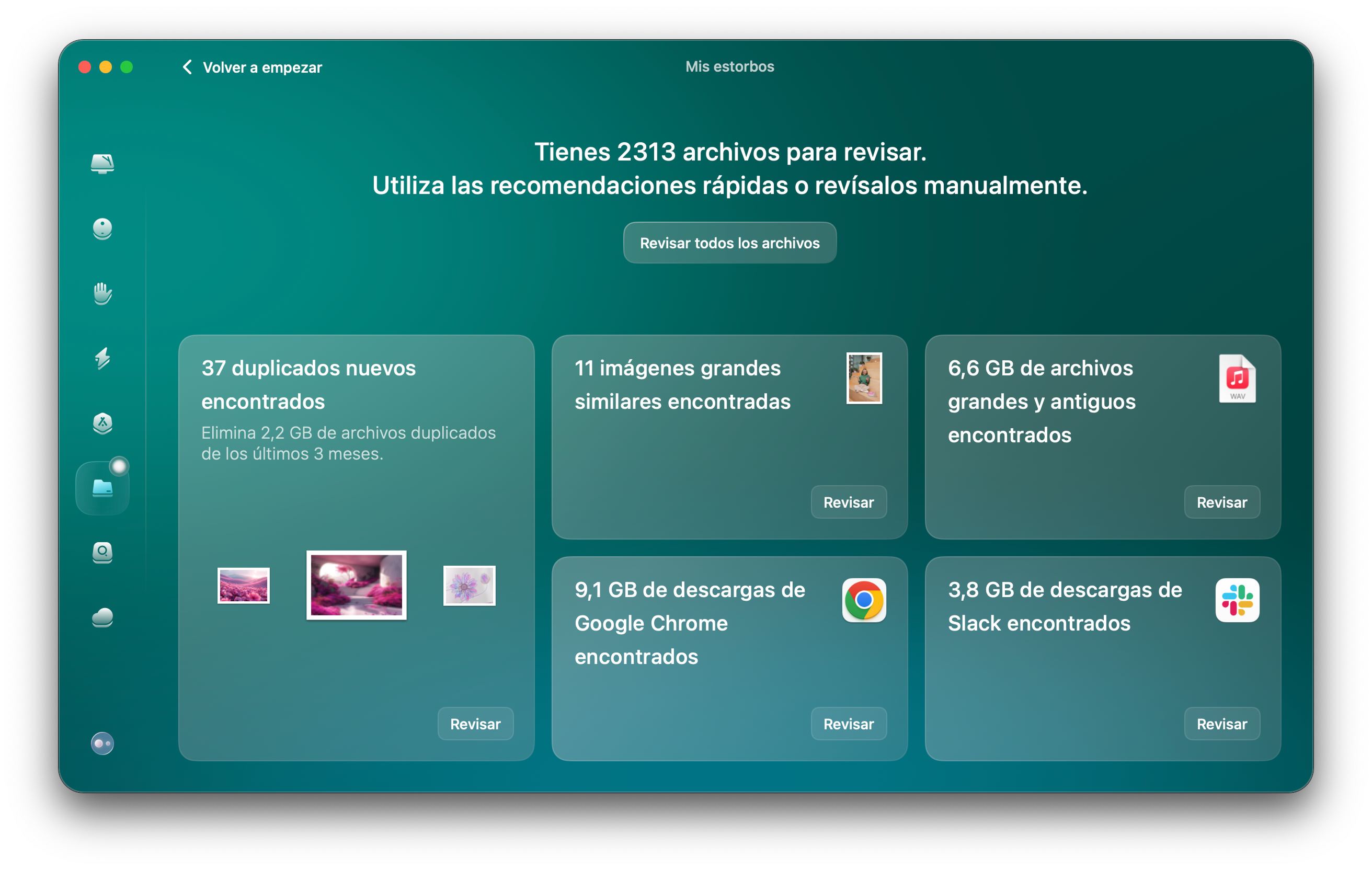 CleanMyMac - Mis estorbos
