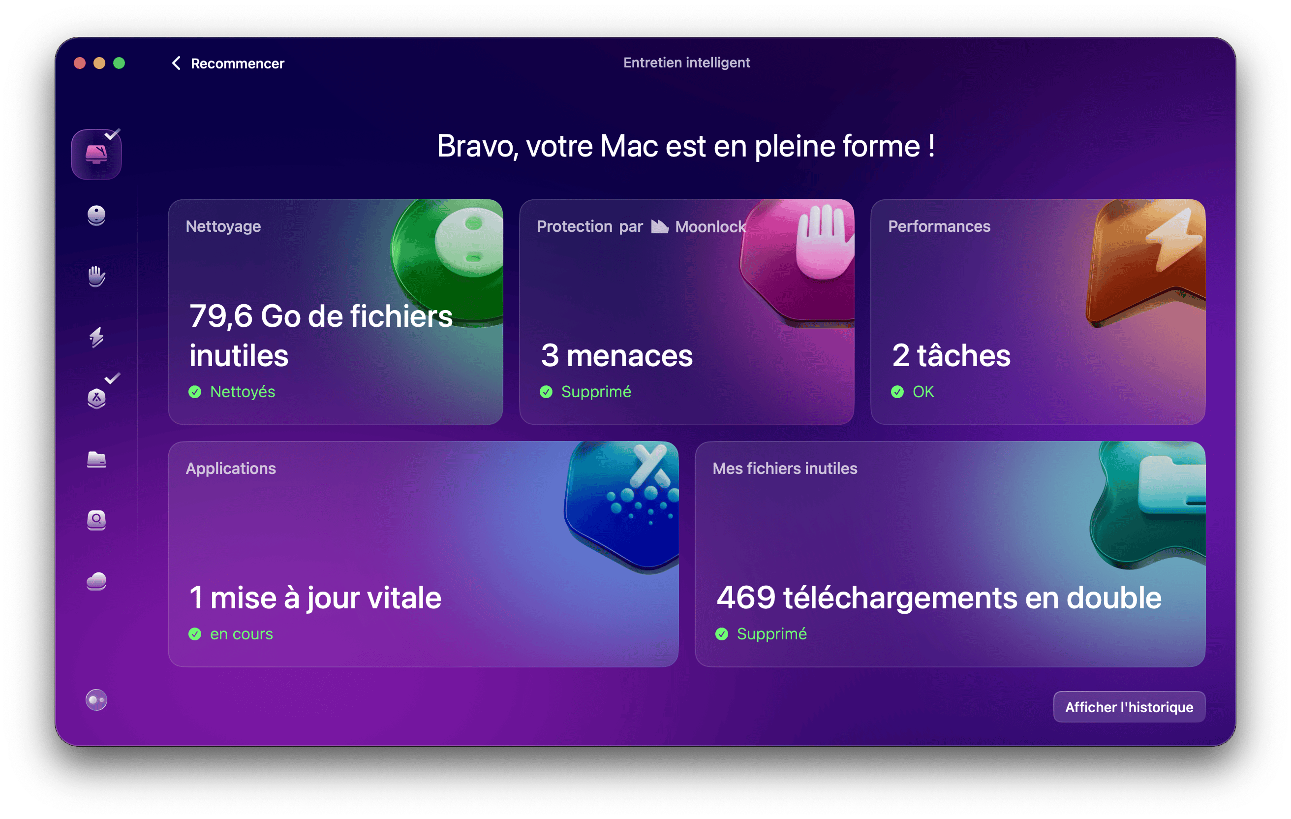 Cliquez sur Ex&eacute;cuter