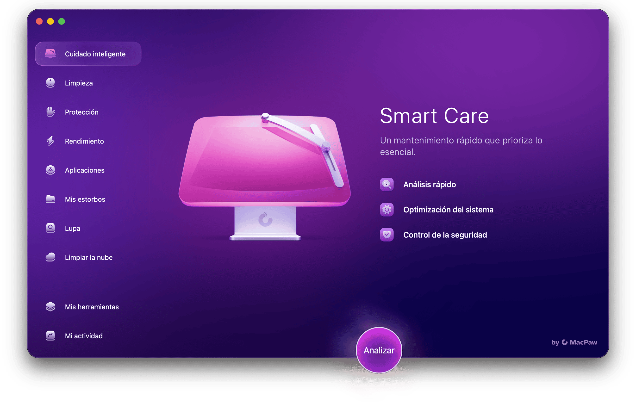 Rese&ntilde;a de CleanMyMac 2026