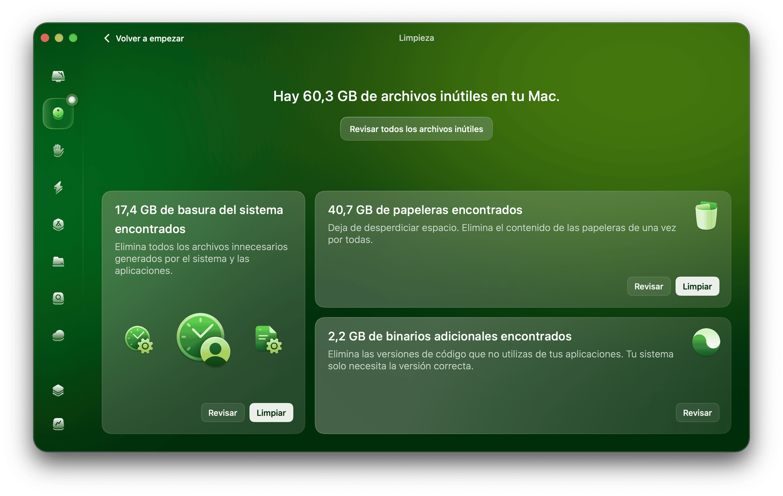 Borra los archivos cach&eacute;