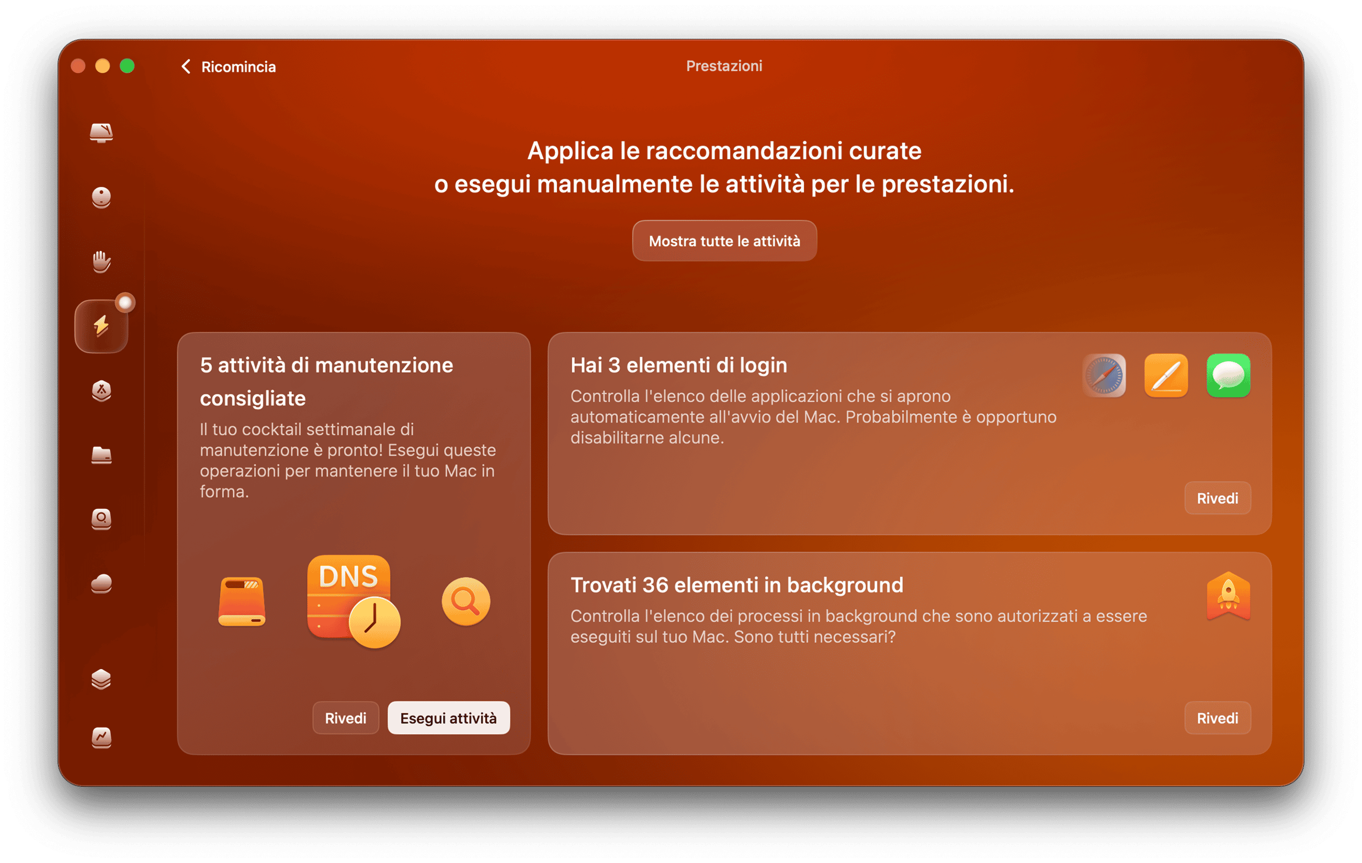 Elimina le istantanee locali di Time Machine