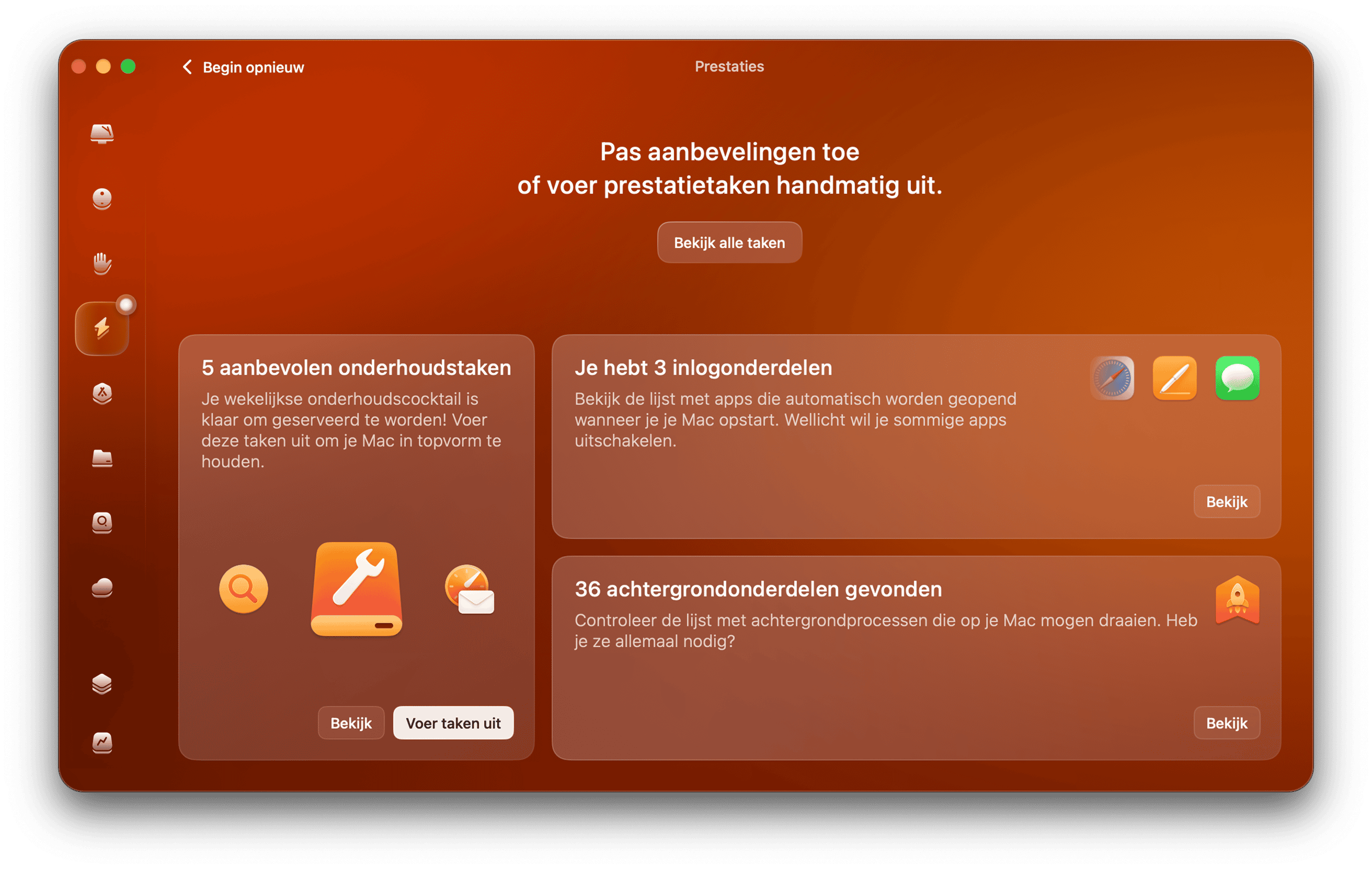 Verwijder lokale Time Machine-momentopnamen