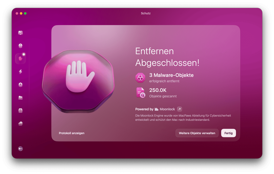Malware-Erkennung und -Entfernung