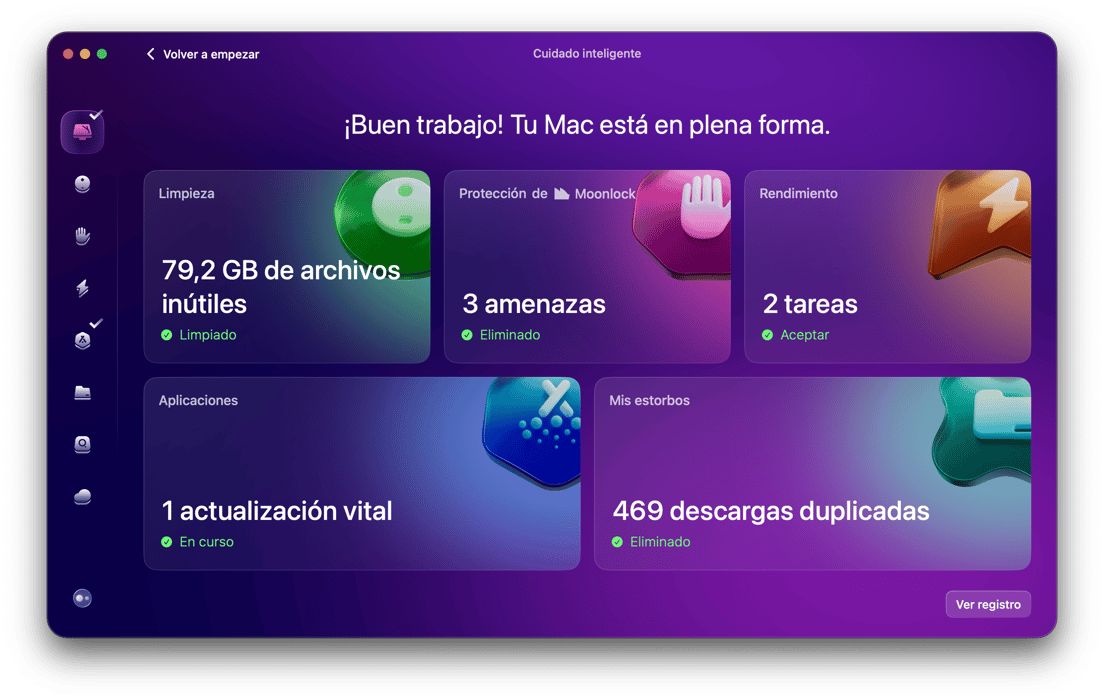 CleanMyMac - Cuidado inteligente
