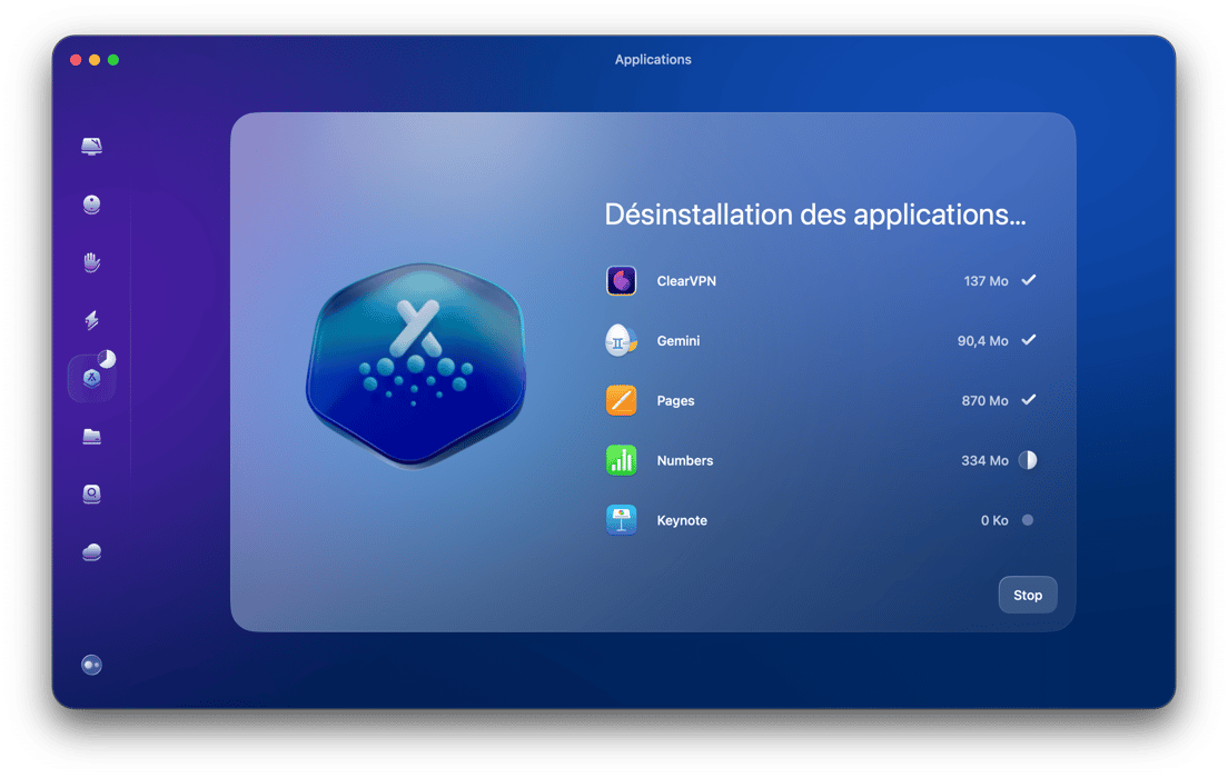 CleanMyMac - D&eacute;sinstallateur d'applications complet