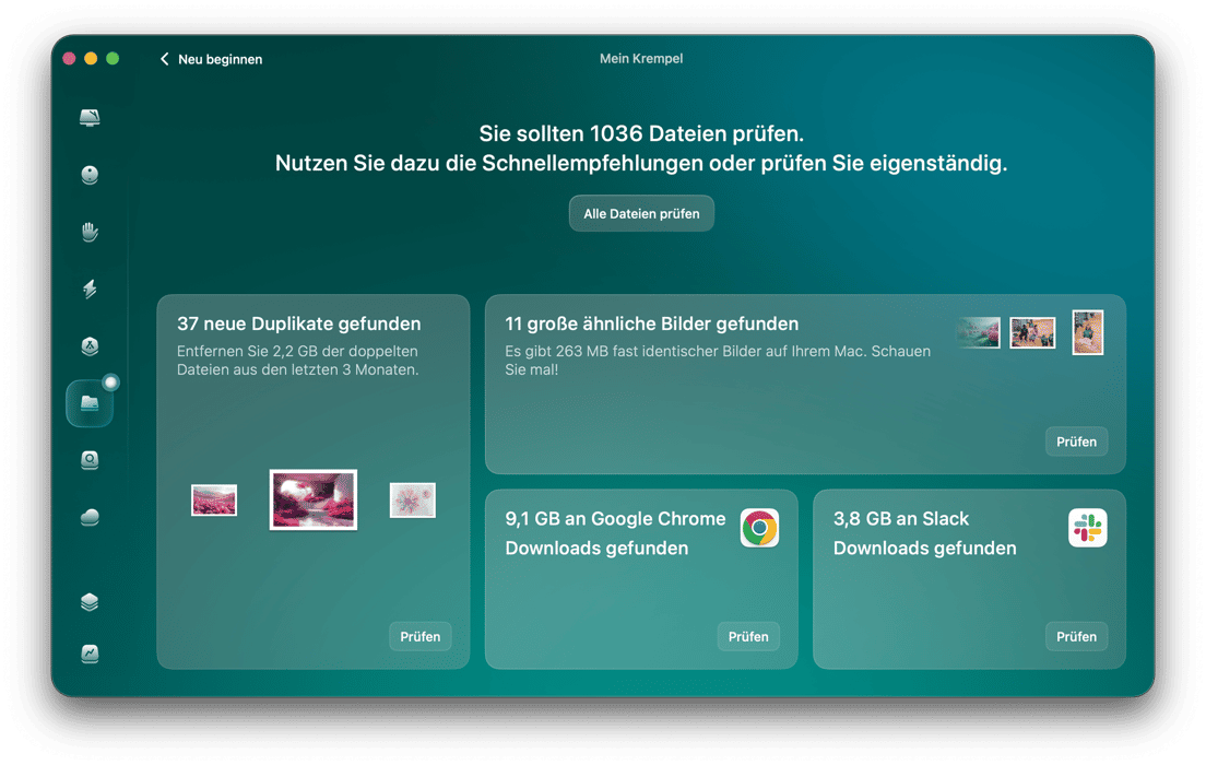 CleanMyMac - Mein Krempel