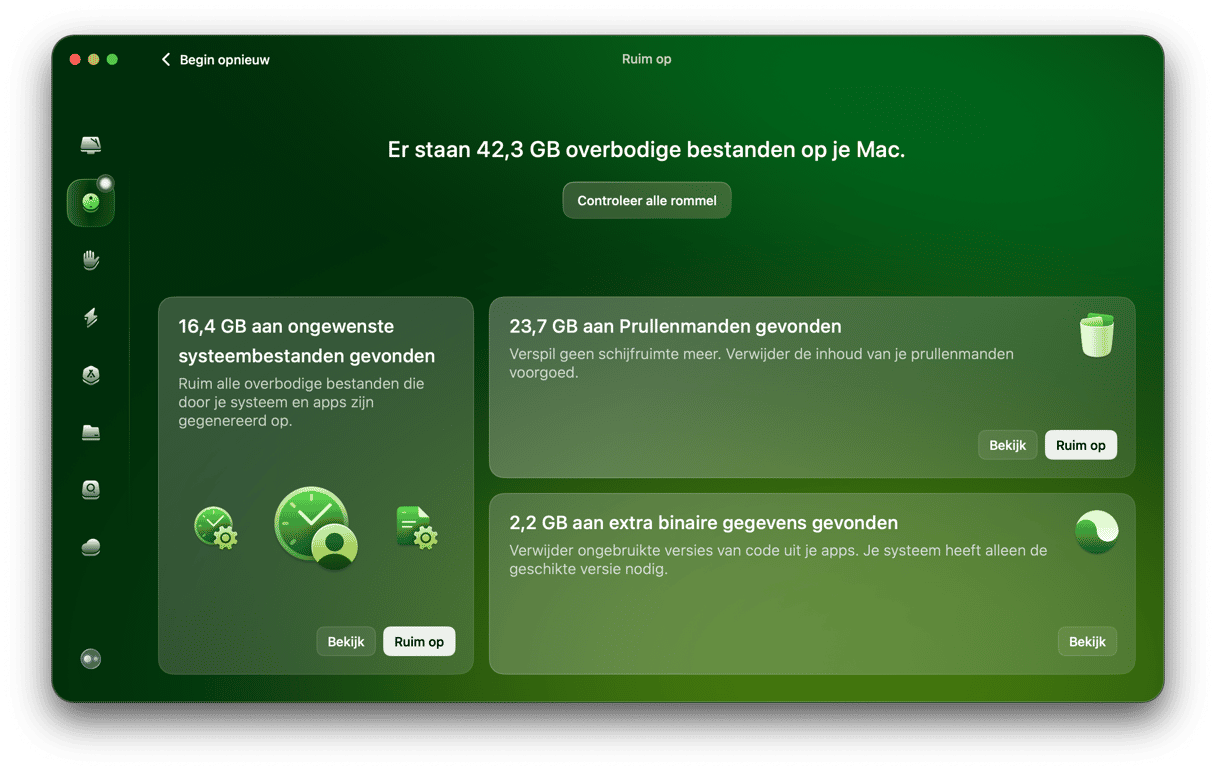 Ruim systeembestanden op