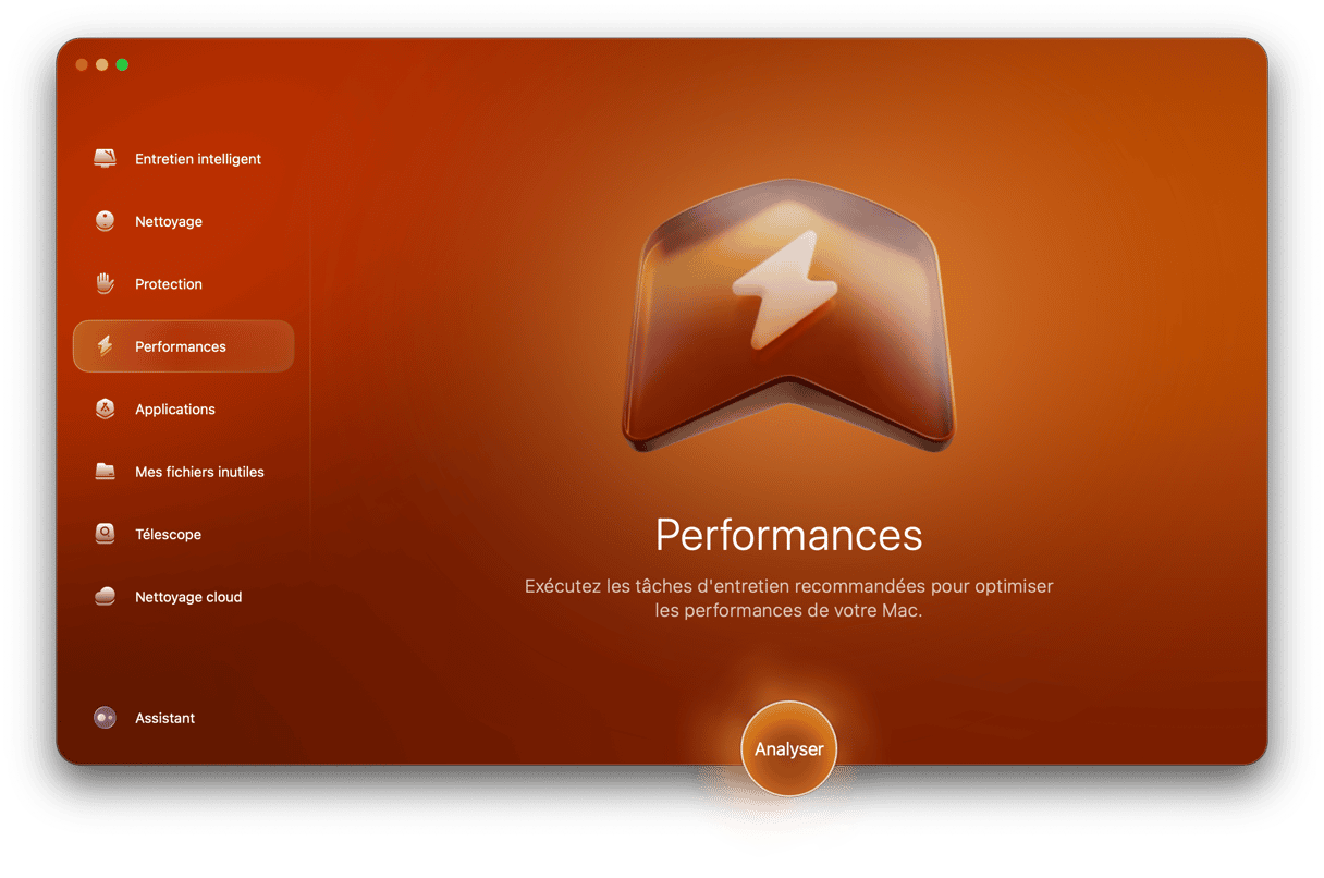 CleanMyMac &ndash; Performances