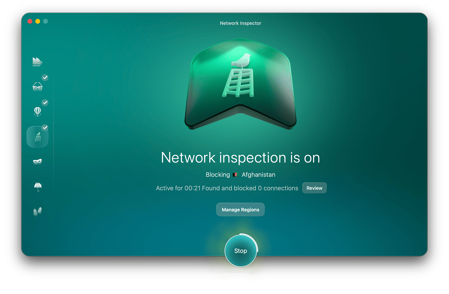 Moonlock: Inspetor de Rede