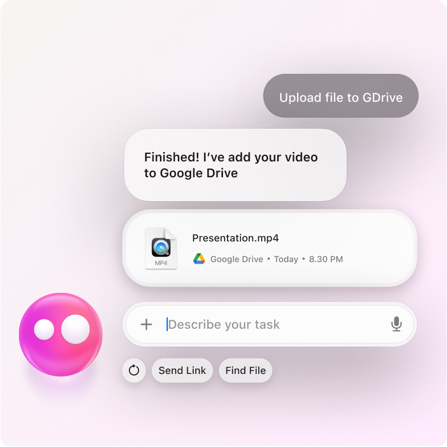 Eney finding a file | AI Assistant for Mac