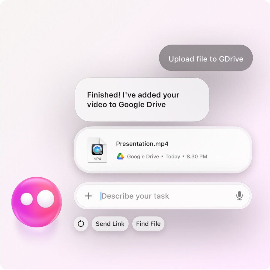 Eney finding a file | AI Assistant for Mac